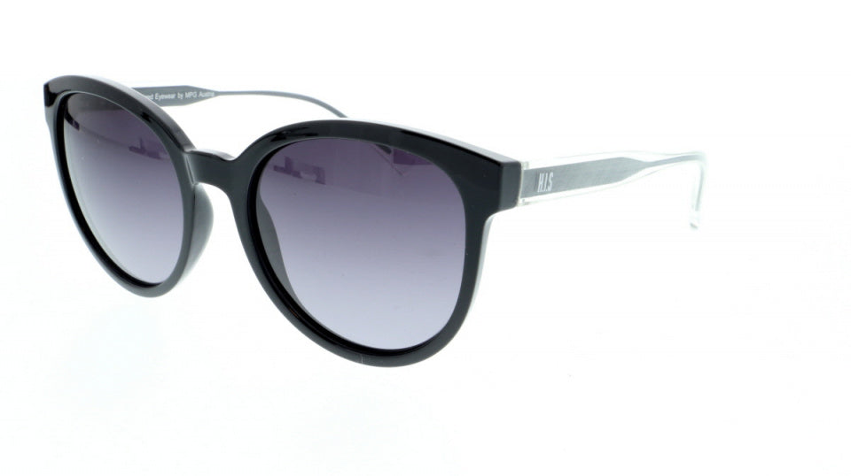H.i.s Zonnebril 98104 rond cat.3 gepolariseerd dames zwart