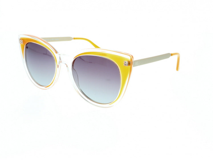 zonnebril 98110 cat-eye cat.3 gepolariseerd dames geel