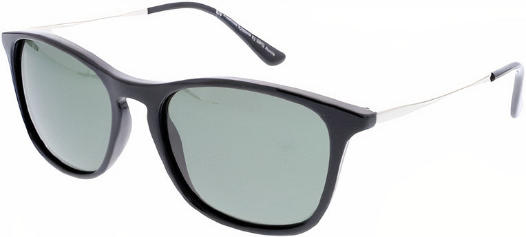 zonnebril gepolariseerd vierkant junior cat. 2 donkerblauw