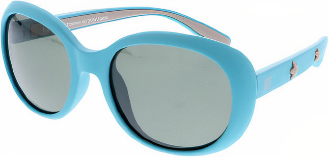 zonnebril gepolariseerd vlinder junior cat. 2 blauw