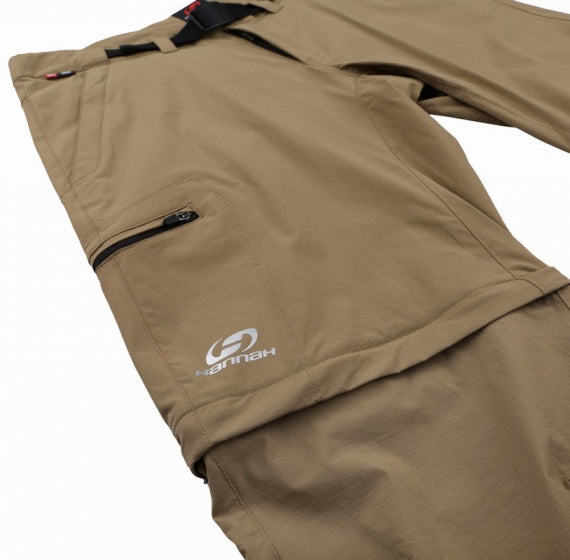 afritsbroek Roland heren polyamide/elastaan bruin mt XXL