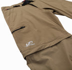 afritsbroek Roland heren polyamide/elastaan bruin mt XXL