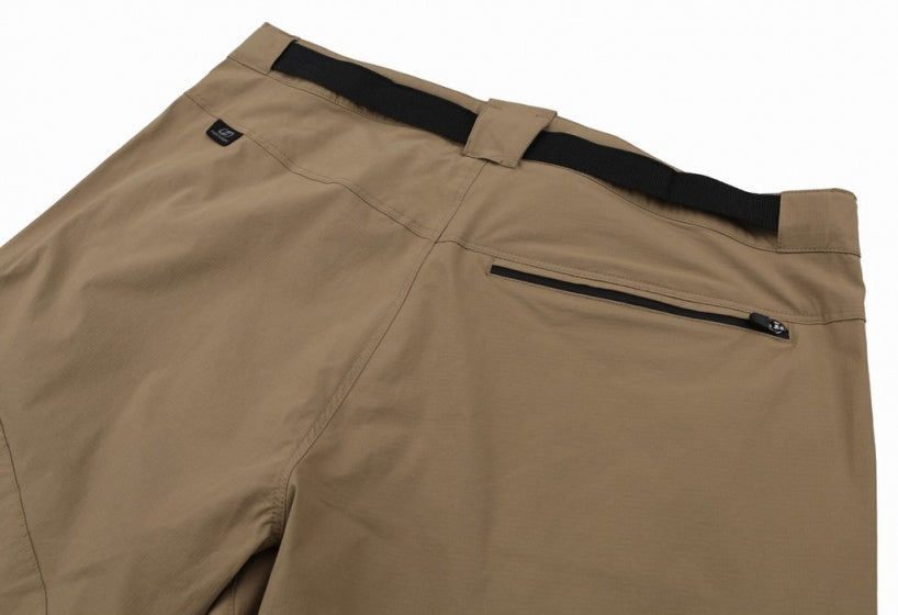 afritsbroek Roland heren polyamide/elastaan bruin mt XXL