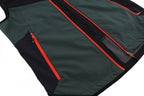 Hannah Bodywarmer Saul heren polyester zwart/groen mt S