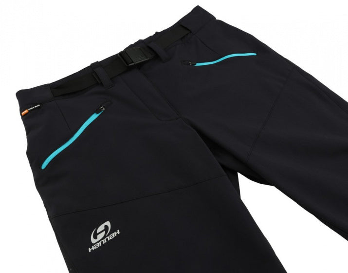 driekwart broek Row dames polyamide/elastaan zwart mt 40