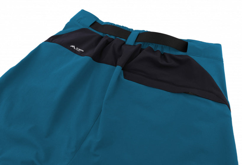 korte broek Geira heren polyamide/elastaan blauw mt L