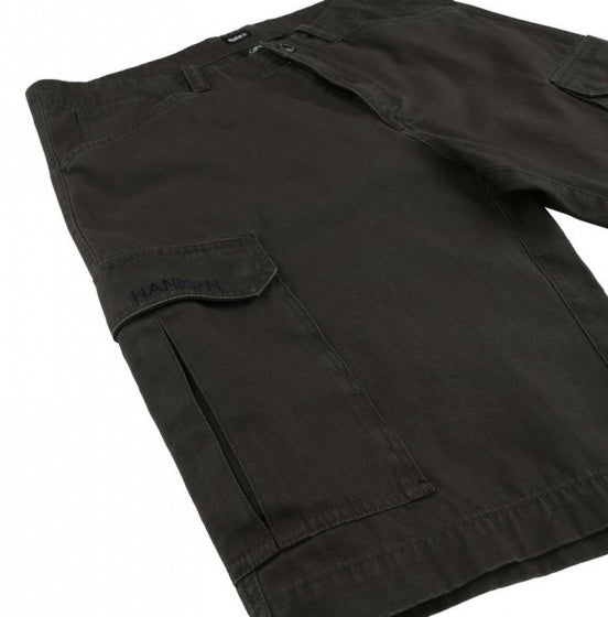 korte broek Lanzaro heren katoen zwart maat XL