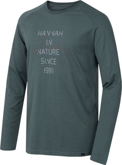 longsleeve Grute heren polykatoen groen maat S