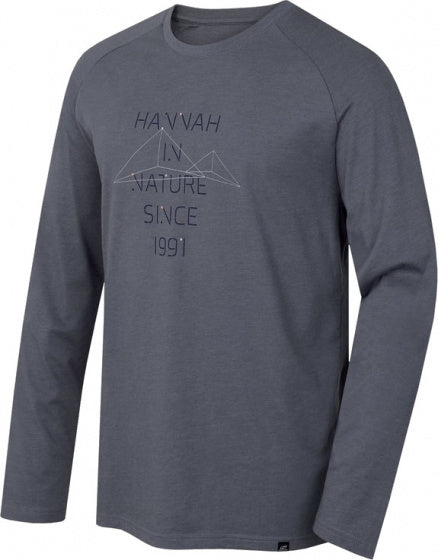 longsleeve Grute heren polykatoen grijs maat S