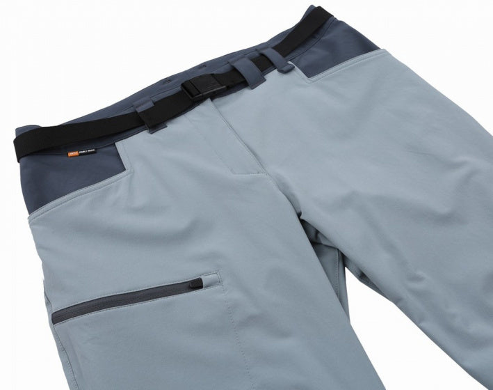 outdoorbroek Moa dames polyamide/elastaan blauw mt 36