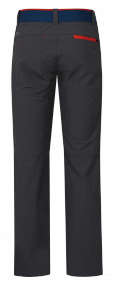 outdoorbroek Niguel heren synthetisch donkergrijs mt L