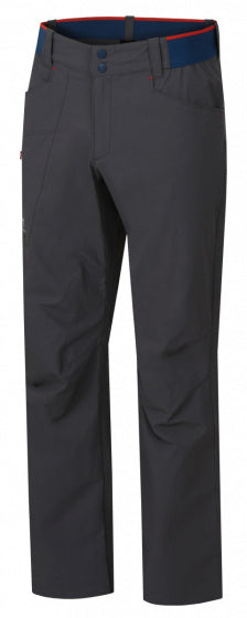 outdoorbroek Niguel heren synthetisch donkergrijs mt M