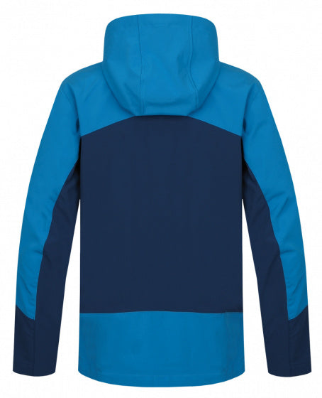 outdoorjas Channer heren polyester lichtblauw mt L