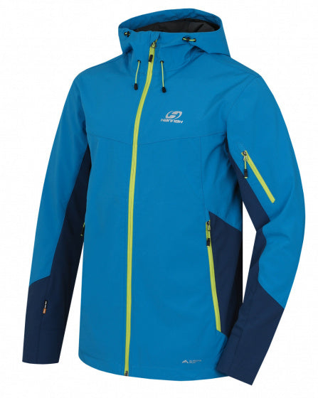 outdoorjas Channer heren polyester lichtblauw mt L