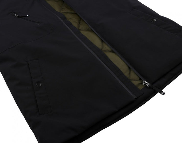Hannah Outdoorjas Derk heren polyester antraciet maat XXL