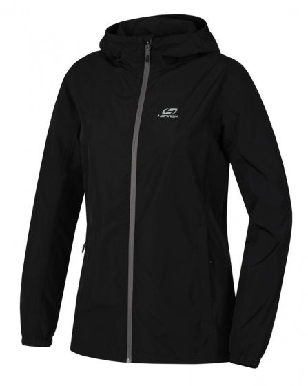 outdoorjas Dries dames polyester/PU zwart mt 36