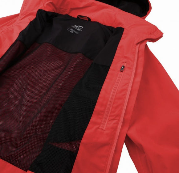 outdoorjas Mindy dames polyester rood maat 36