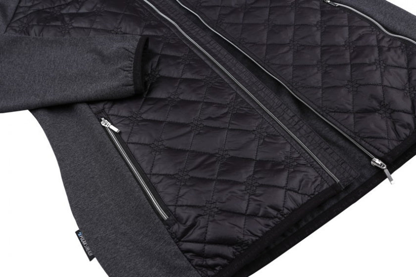 Hannah Outdoorvest Elsa dames polyester donkergrijs maat 36