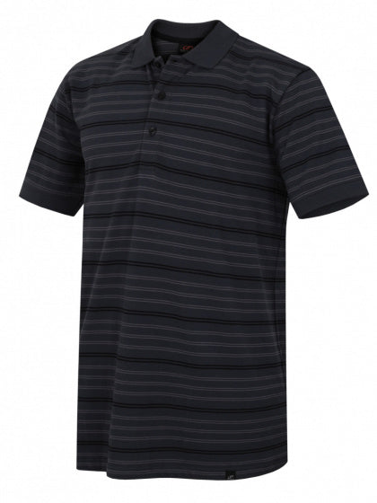 poloshirt Rugby heren katoen grijs mt M