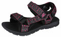 sandalen Feet unisex EVA/polyester zwart/roze maat 36