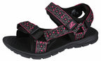 sandalen Feet unisex EVA/polyester zwart/roze maat 36