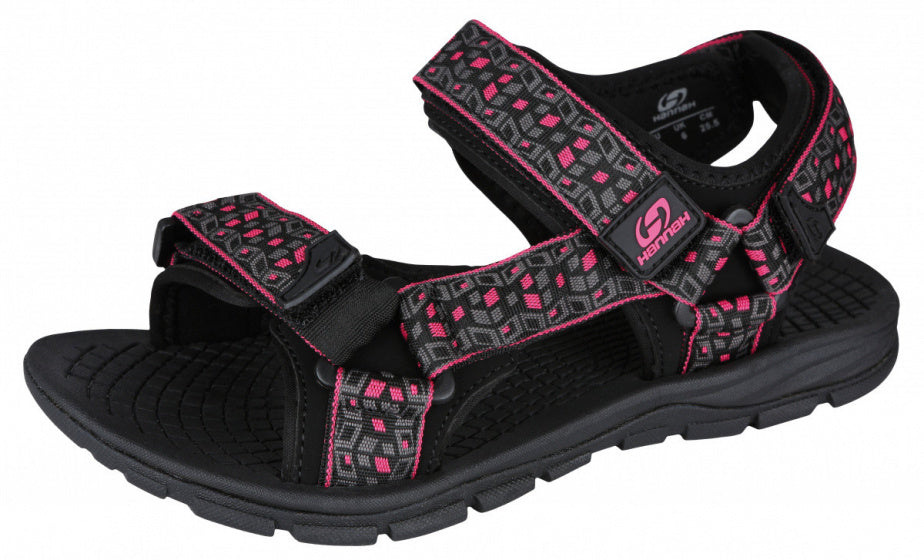 sandalen Feet unisex EVA/polyester zwart/roze maat 36