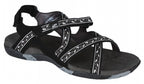 sandalen Fria Lady dames EVA/polyester grijs/zwart maat 36