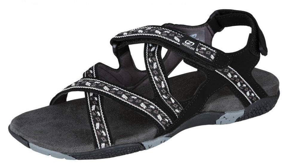 sandalen Fria Lady dames EVA/polyester grijs/zwart maat 36