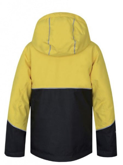 ski-jas Anakin junior polyester geel/zwart maat 116