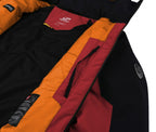 ski-jas Bergerson heren polyester rood/zwart maat XXL