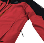 ski-jas Bergerson heren polyester rood/zwart maat XXL
