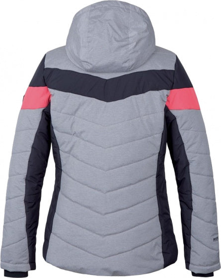 ski-jas Cocco dames polyester lichtgrijs maat 42