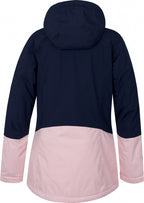 ski-jas Malika dames polyester roze/blauw maat 42