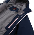 ski-jas Malika dames polyester roze/blauw maat 42