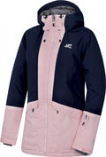 ski-jas Malika dames polyester roze/blauw maat 42