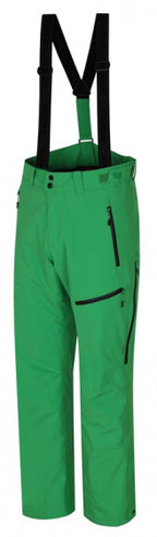 skibroek Ammar heren polyester groen/zwart maat M