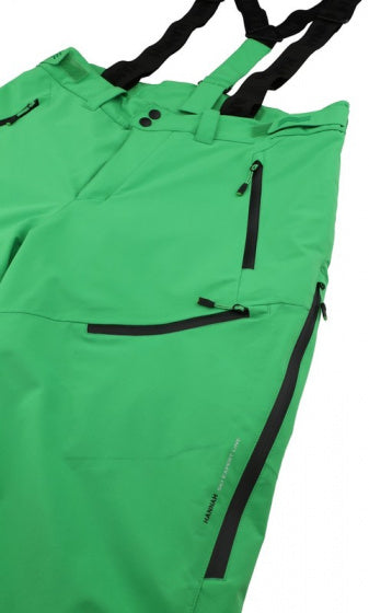 skibroek Ammar heren polyester groen/zwart maat M