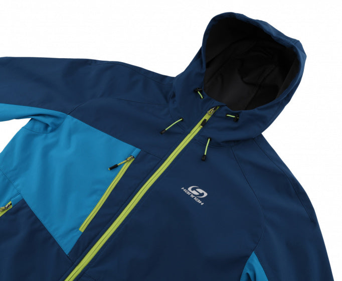 softshell jas Selby heren synthetisch blauw mt M