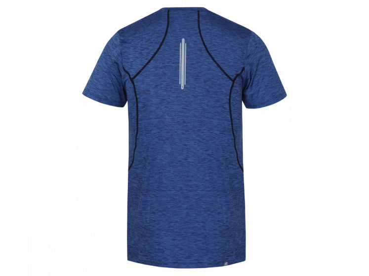 sportshirt Pello heren polyester donkerblauw maat S