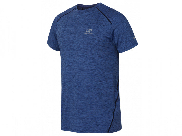sportshirt Pello heren polyester donkerblauw maat S