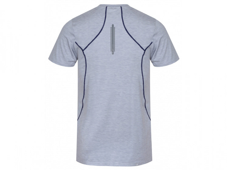 sportshirt Pello heren polyester lichtgrijs maat XXL