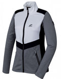 Hannah Sportjack Trudy dames polyester/elastaan grijs/wit maat 40