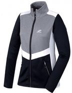 sportjack Trudy dames polyester/elastaan zwart/grijs maat 40