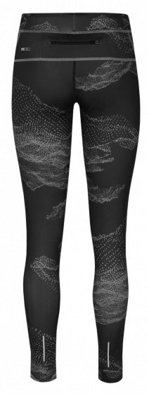 sportlegging Monety dames polyester/elastaan zwart mt 34