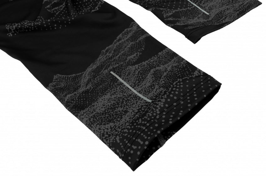 sportlegging Monety dames polyester/elastaan zwart mt 34