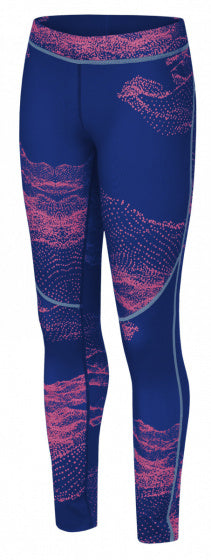 sportlegging Monety dames synthetisch blauw/roze mt 40