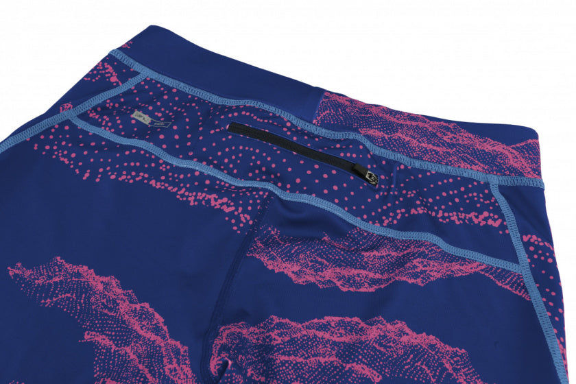 sportlegging Monety dames synthetisch blauw/roze mt 40
