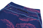 sportlegging Monety dames synthetisch blauw/roze mt 40