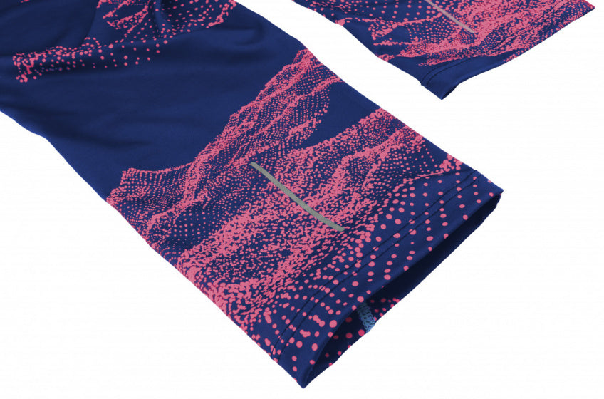 sportlegging Monety dames synthetisch blauw/roze mt 36