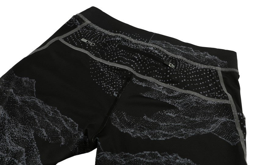 sportlegging Relay dames polyester/elastaan zwart mt 36